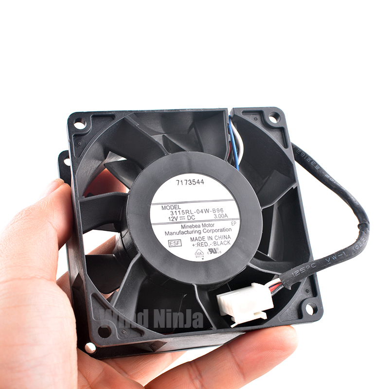 (2Pcs)  80mm Dual Ball Bearing - Server Power Supply review and price