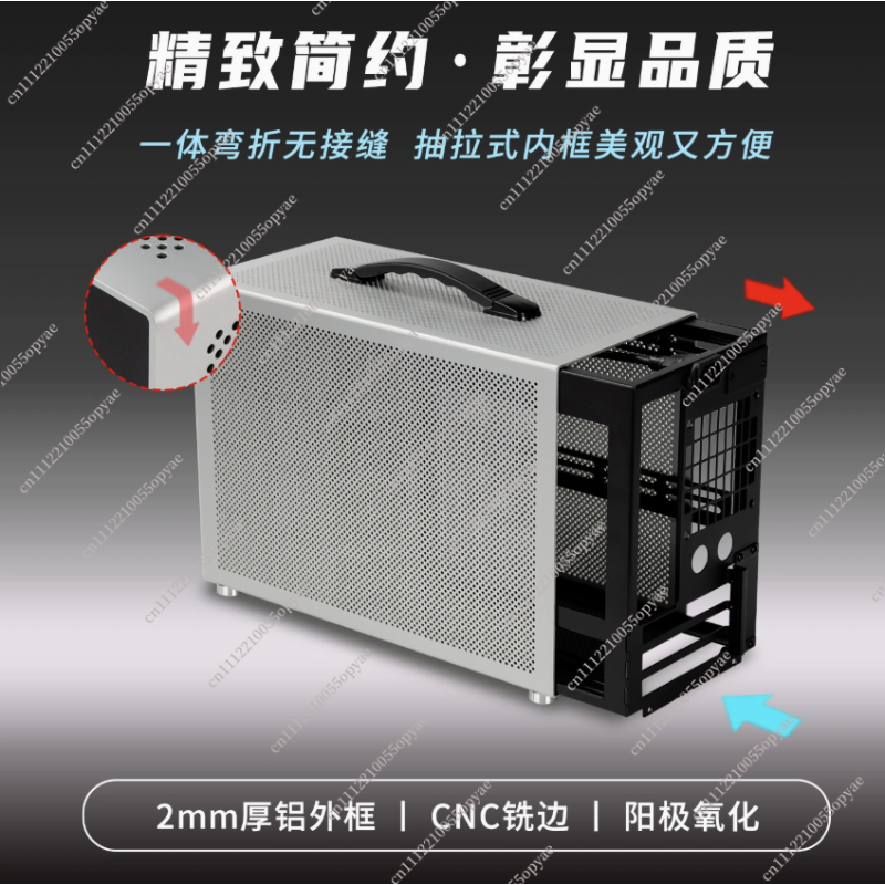 D3 Aluminum Mini PC Case 280 W - Pc Power Supply review and price