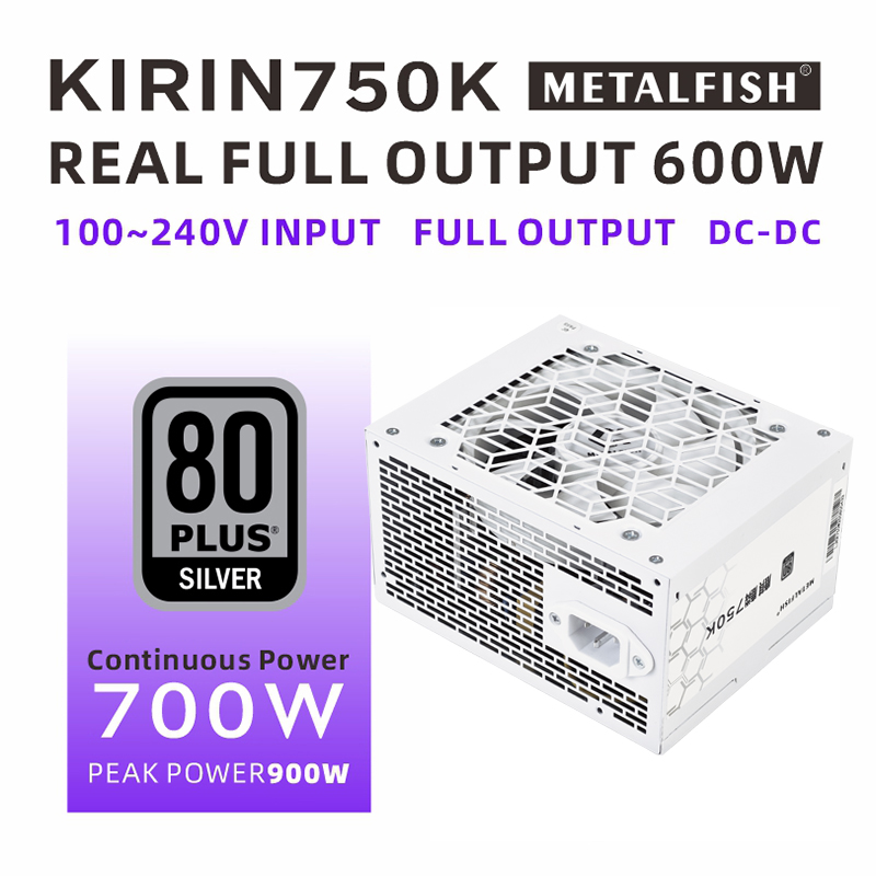 METALFISH KIRIN750K White Chas - Server Power Supply review and price